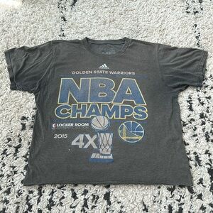 Vintage Adidas Golden State Warriors Crop Top Size Medium